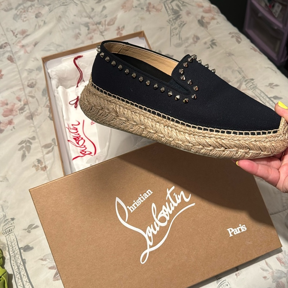 Christian louboutin espadrilles
